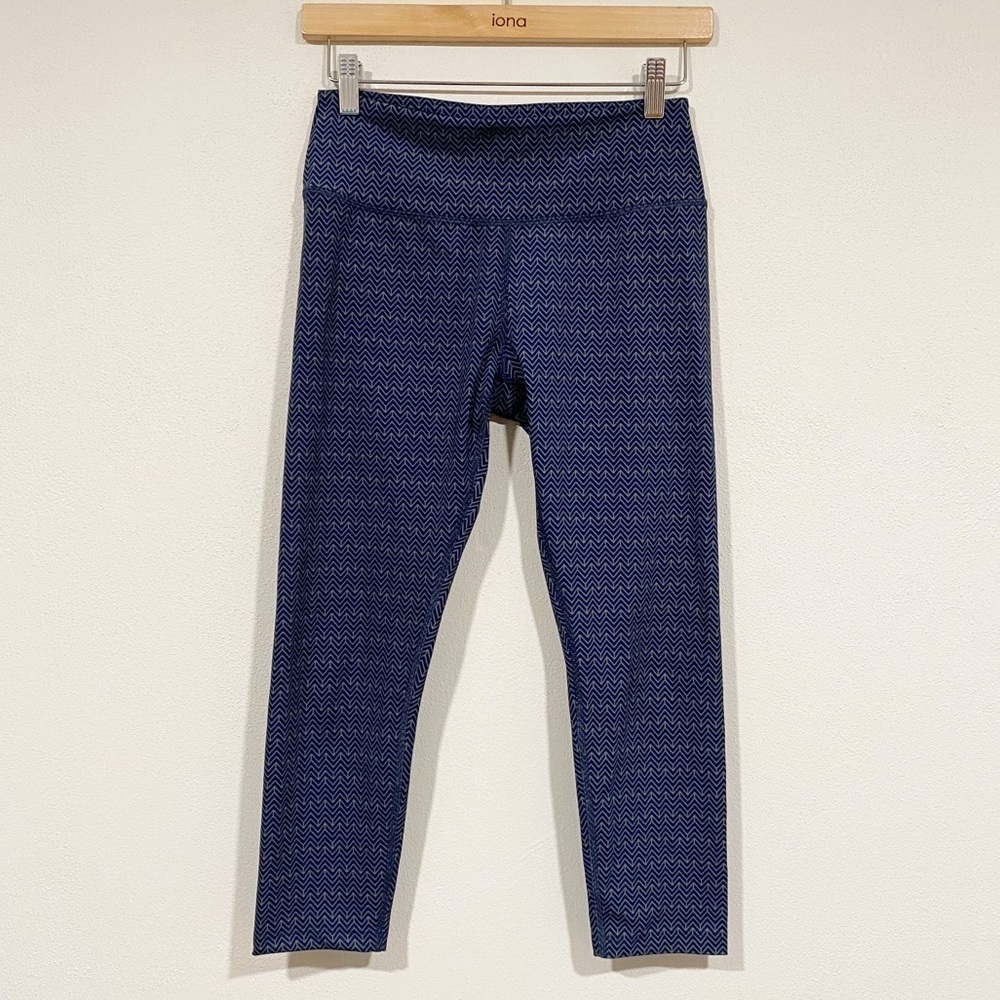 SPLITS 59 Navy Crop Legging